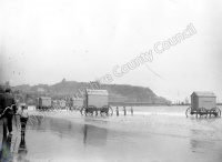 Bathing Machines, South Sands, Scarborough